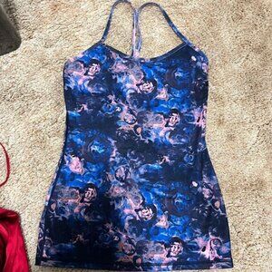 Size 6 Lululemon Power Y Tank Moody Mirage Berry